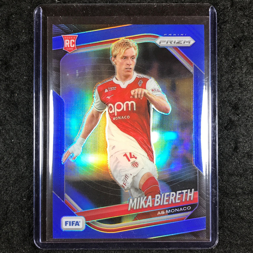 2025-26 Prizm FIFA MIKA BIERETH Rookie Blue Prizm /199 #163