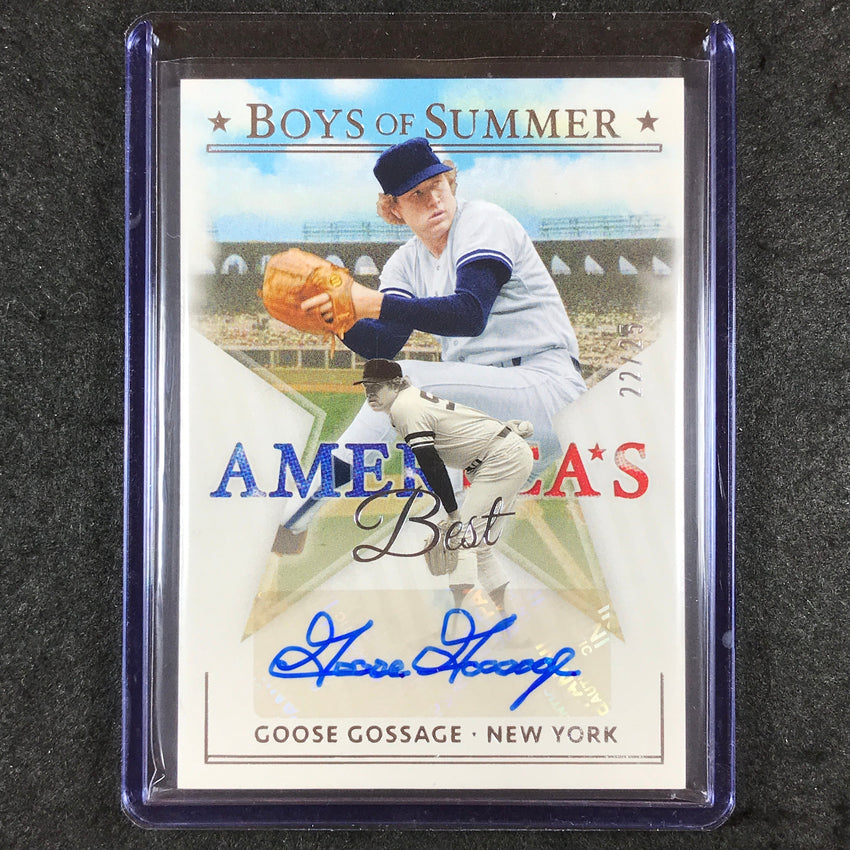 2024 Boys of Summer GOOSE GOSSAGE America's Best Auto 22/25