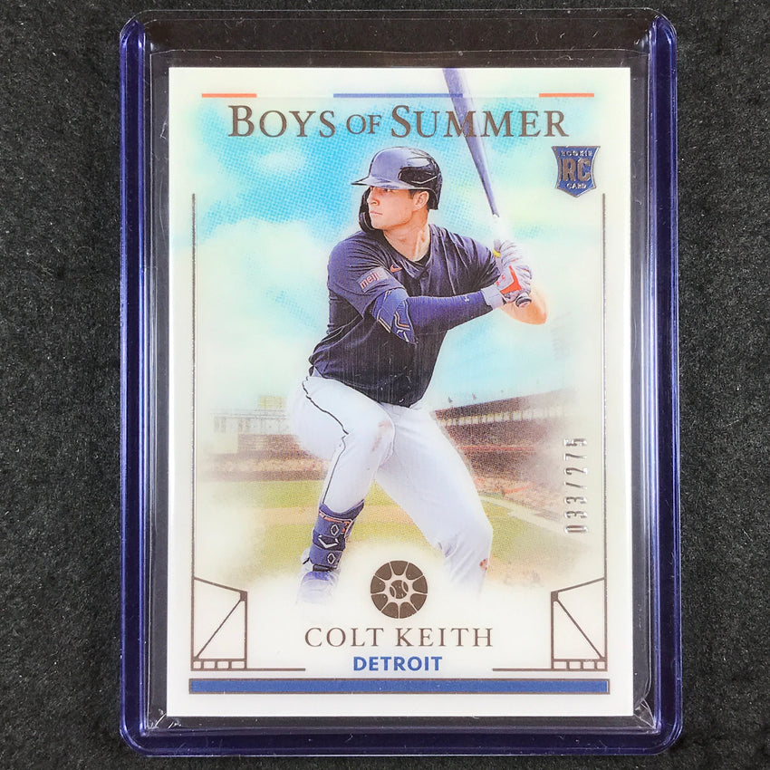 2024 Boys of Summer COLT KEITH Rookie Base 33/275 #26