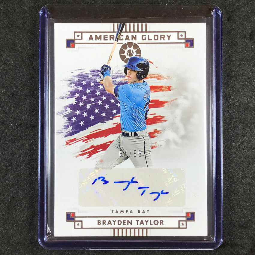 2024 Boys of Summer BRAYDEN TAYLOR American Glory Auto 64/99