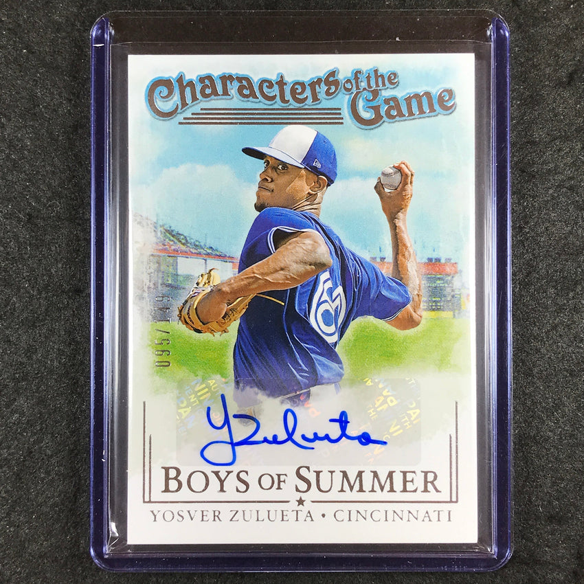 2024 Boys of Summer YOSVER ZULUETA Characters of the Game Auto 95/149