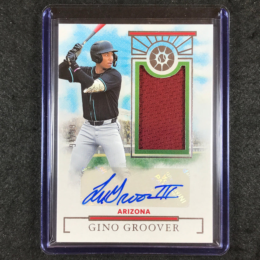 2024 Boys of Summer GINO GROOVER Prospect Material Jersey Auto 94/99
