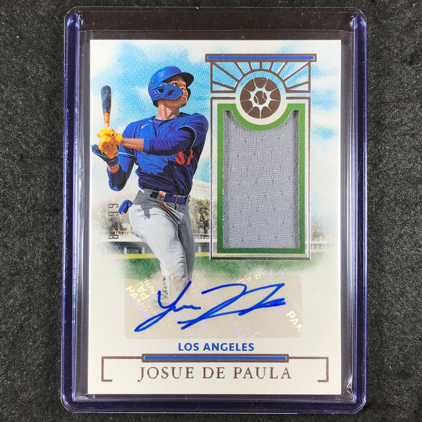 2024 Boys of Summer JOSUE DE PAULA Prospect Material Jersey Auto 89/99