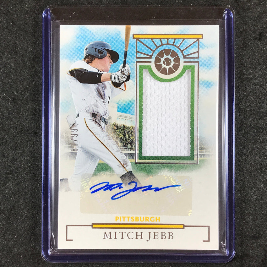 2024 Boys of Summer MITCH JEBB Prospect Material Jersey Auto 80/99