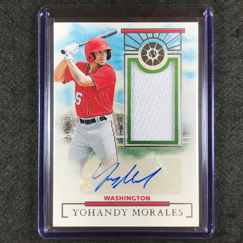 2024 Boys of Summer YOHANDY MORALES Prospect Material Jersey Auto 57/99