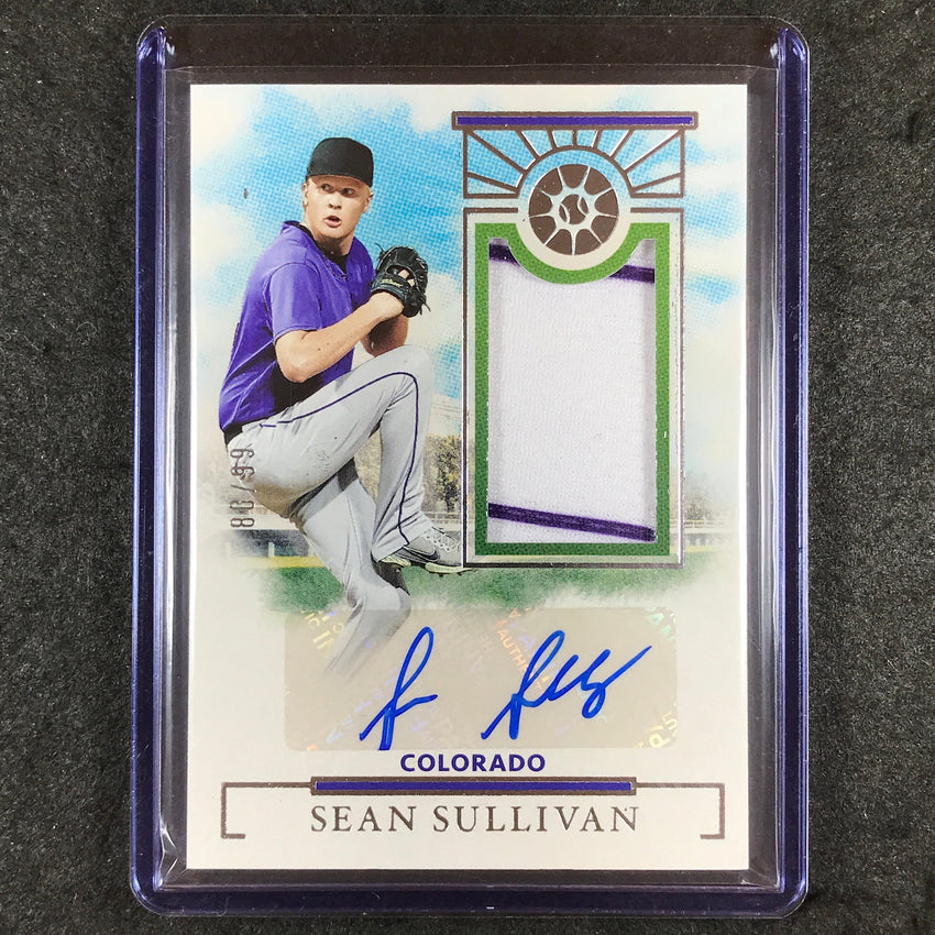2024 Boys of Summer SEAN SULLIVAN Prospect Material Jersey Auto 80/99