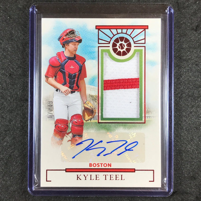 2024 Boys of Summer KYLE TEEL Prospect Material Patch Auto Red 17/49