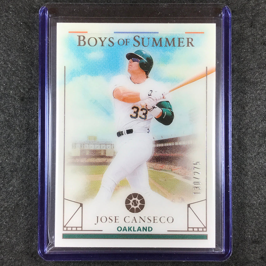 2024 Boys of Summer JOSE CANSECO Base 130/275 #37