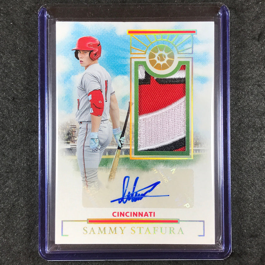 2024 Boys of Summer SAMMY STAFURA Prospect Material Patch Auto Gold 4/10