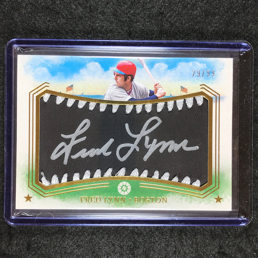 2024 Boys of Summer FRED LYNN Fabric of the Game Relic Auto 79/99