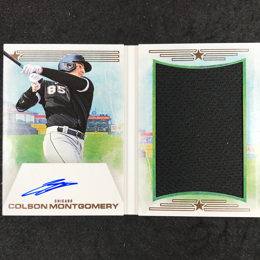 2024 Boys of Summer COLSON MONTGOMERY Fame Update Jersey Auto Booklet 35/75