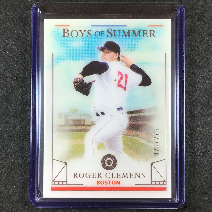 2024 Boys of Summer ROGER CLEMENS Base 26/275 #70