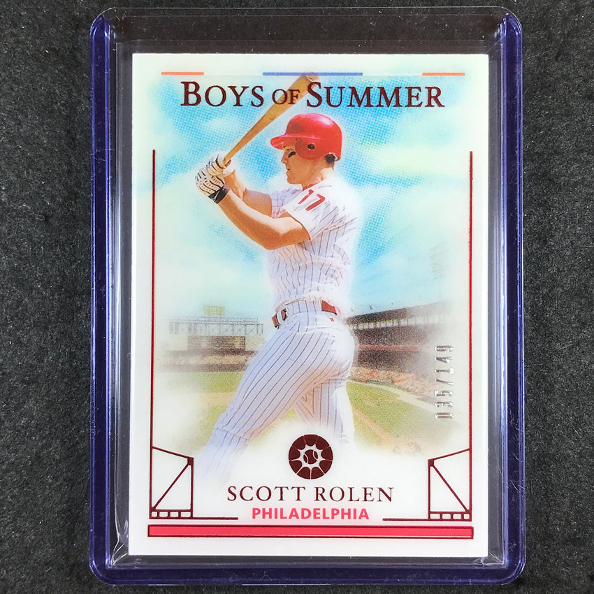 2024 Boys of Summer SCOTT ROLEN Base Red 35/149 #11
