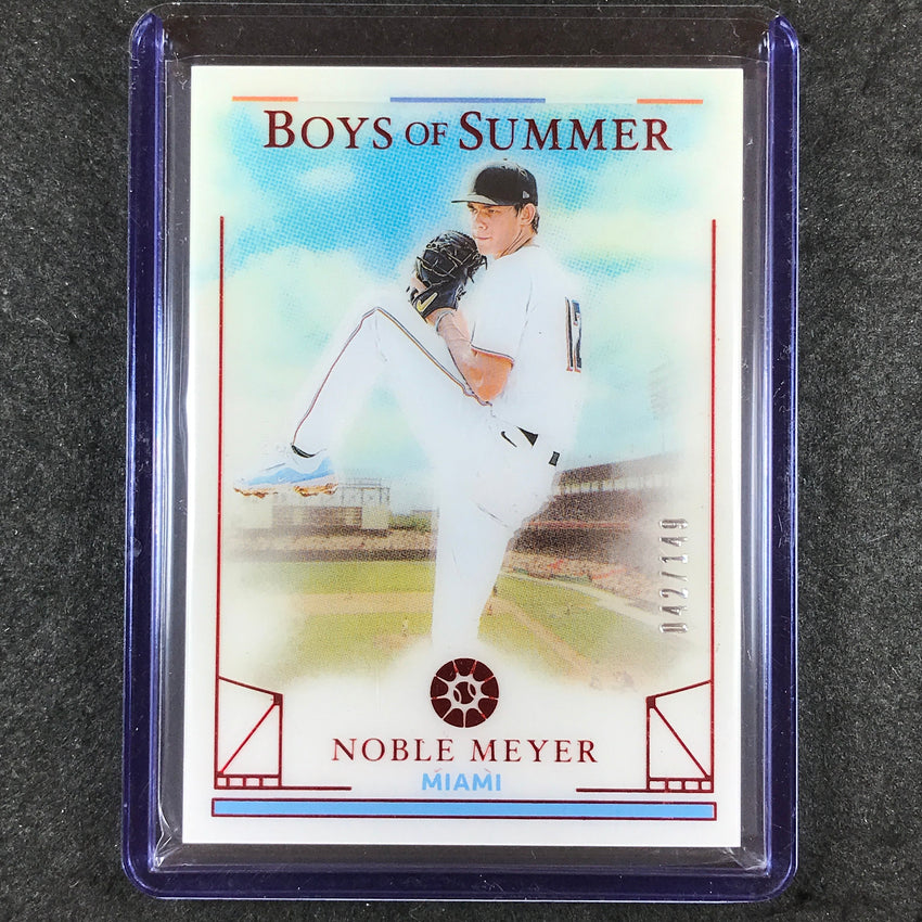 2024 Boys of Summer NOBLE MEYER Base Red 42/149 #30