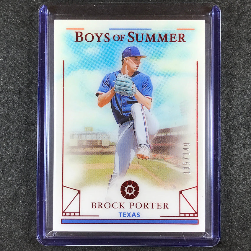 2024 Boys of Summer BROCK PORTER Base Red 135/149 #31