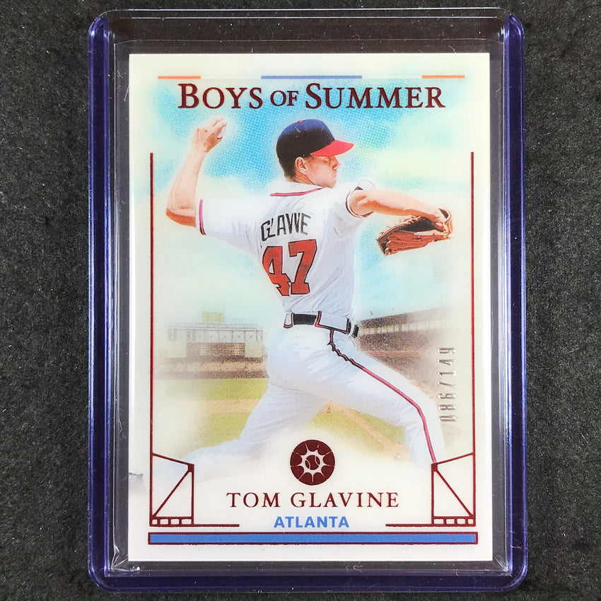 2024 Boys of Summer TOM GLAVINE Base Red 86/149 #48
