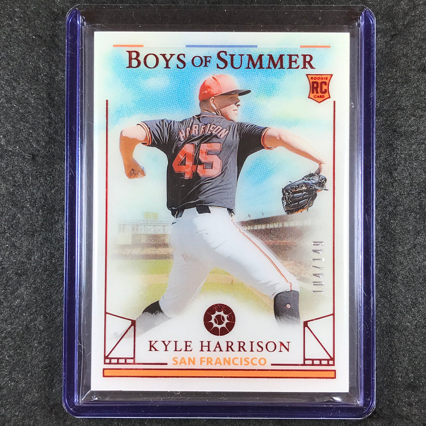 2024 Boys of Summer KYLE HARRISON Rookie Base Red 104/149 #58