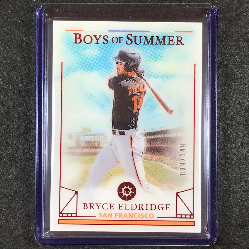 2024 Boys of Summer BRYCE ELDRIDGE Base Red 39/149 #66