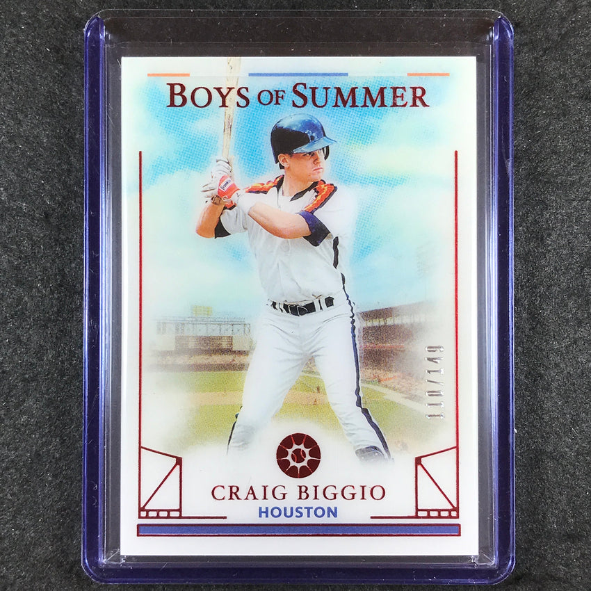 2024 Boys of Summer CRAIG BIGGIO Base Red 110/149 #98