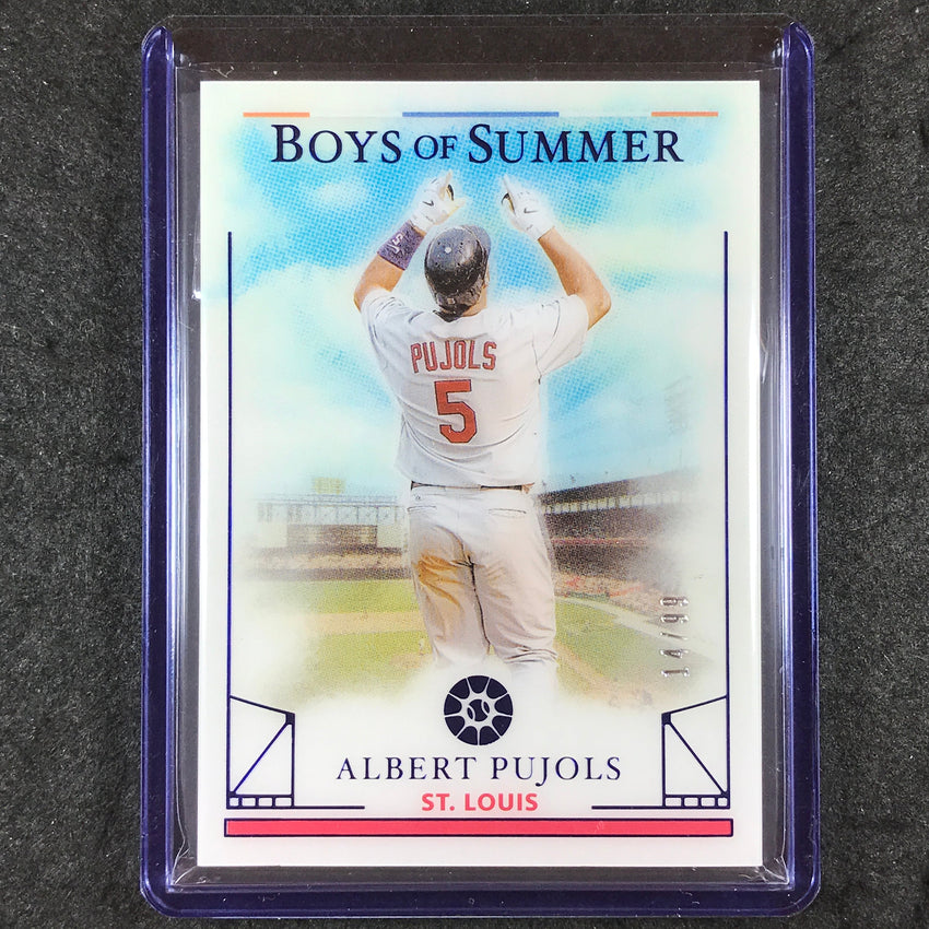 2024 Boys of Summer ALBERT PUJOLS Base Blue 14/99 #7