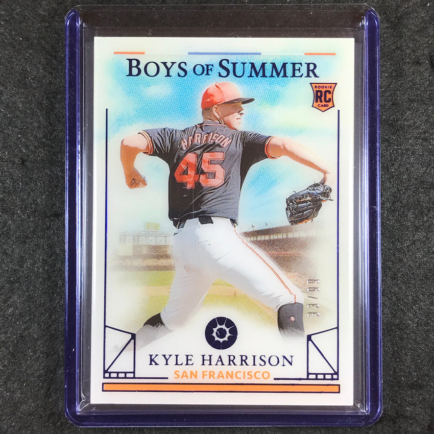 2024 Boys of Summer KYLE HARRISON Rookie Base Blue 33/99 #58
