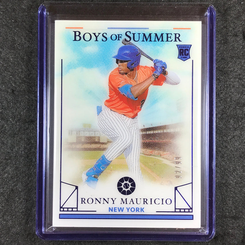 2024 Boys of Summer RONNY MAURICIO Rookie Base Blue 92/99 #63