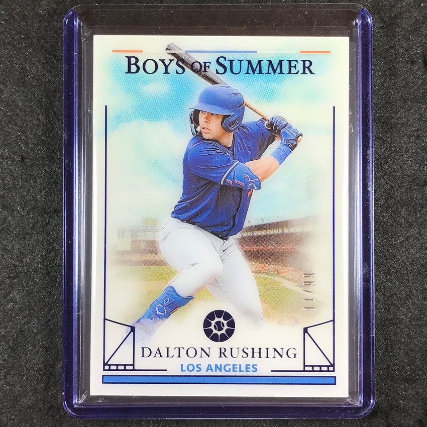 2024 Boys of Summer DALTON RUSHING Base Blue 11/99 #72