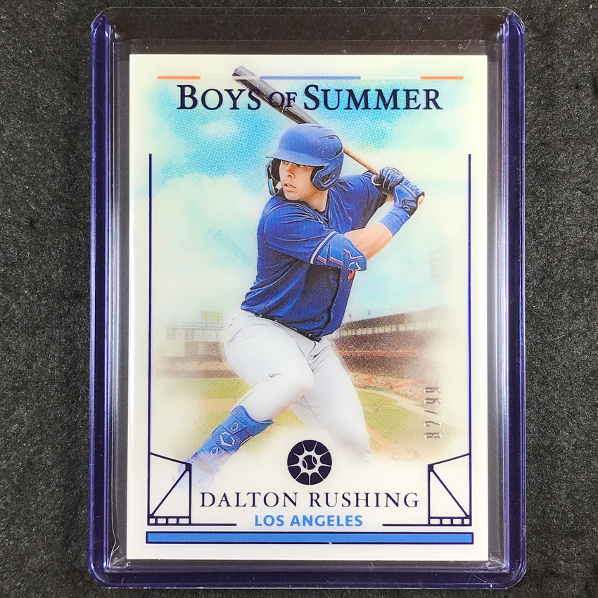 2024 Boys of Summer DALTON RUSHING Base Blue 82/99 #72