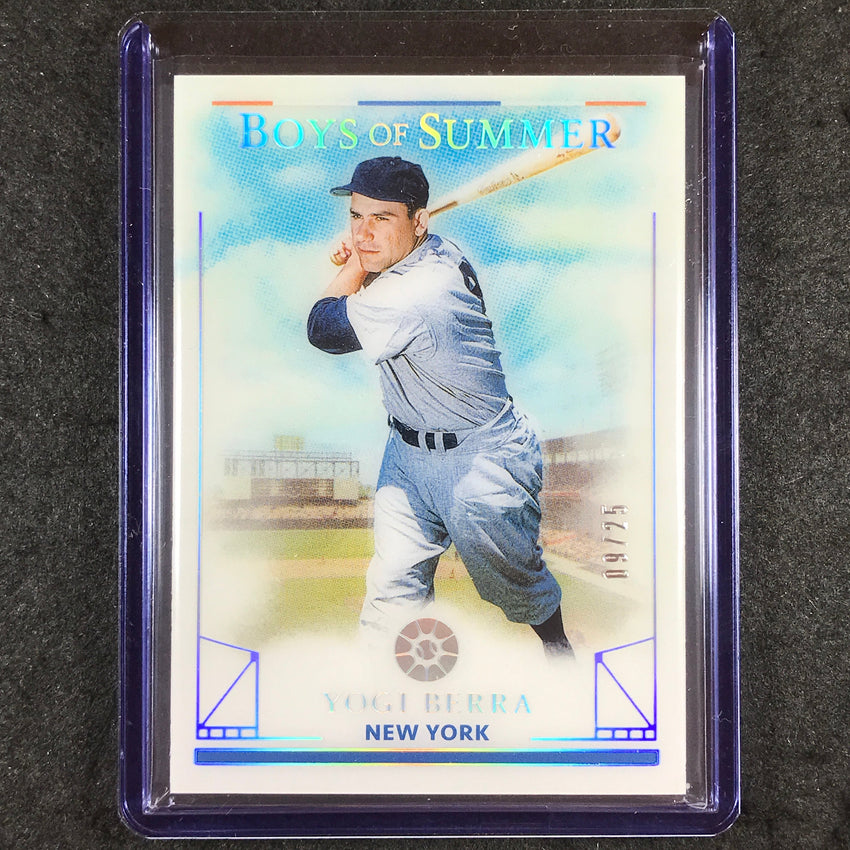 2024 Boys of Summer YOGI BERRA Base Holo Silver 9/25 #8