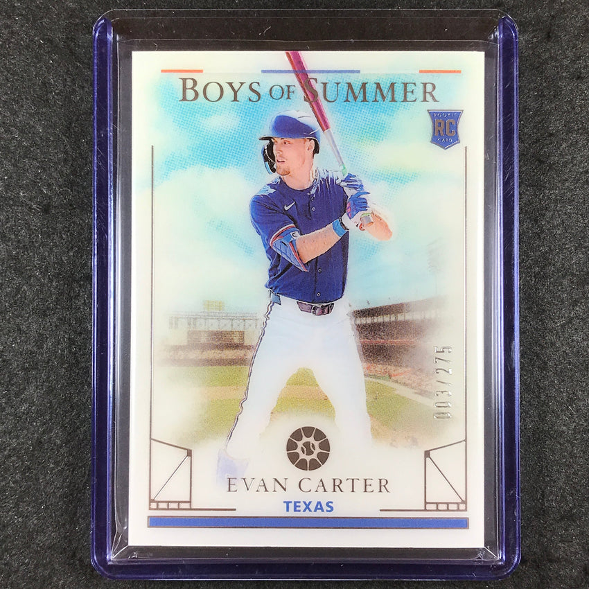 2024 Boys of Summer EVAN CARTER Rookie Base 3/275 #16