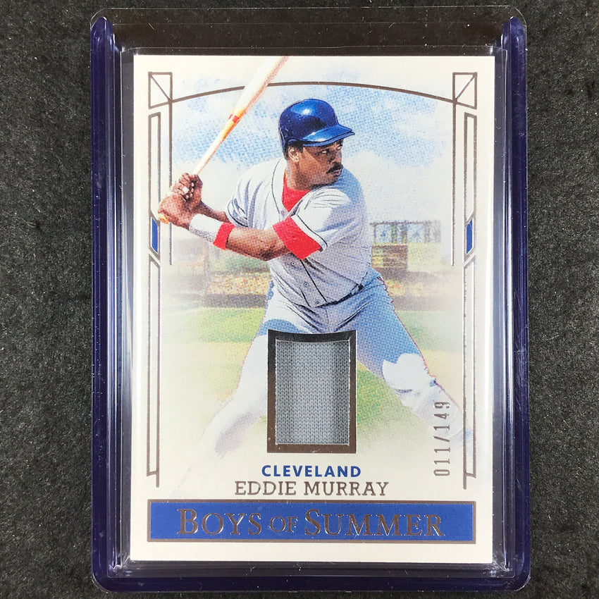 2024 Boys of Summer EDDIE MURRAY Pastime Materials Jersey Relic 11/149