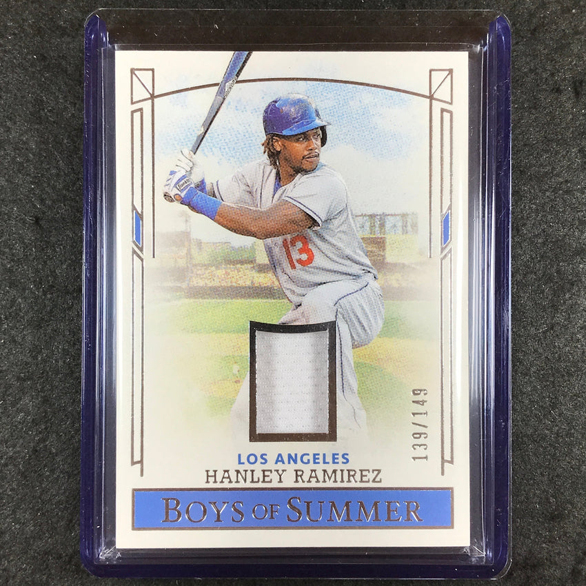 2024 Boys of Summer HANLEY RAMIREZ Pastime Materials Jersey Relic 139/149