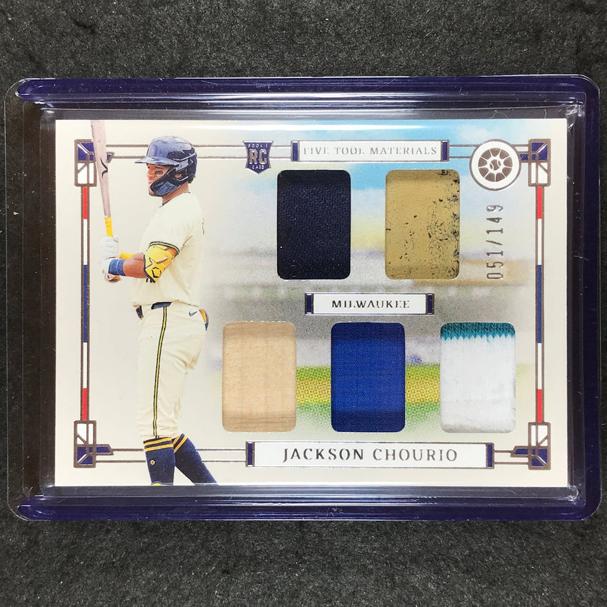 2024 Boys of Summer JACKSON CHOURIO Five Tool Player Rookie Jersey Relic 51/149