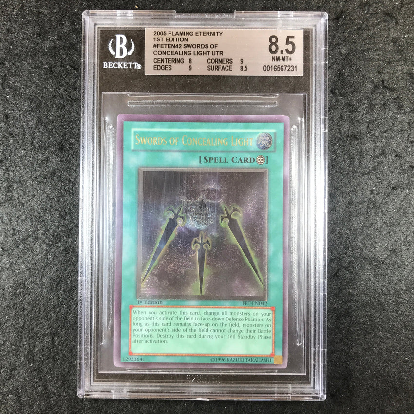 BGS 8.5 Swords of Concealing Light - FET-EN042 - Ultimate Rare 1st Ed 231