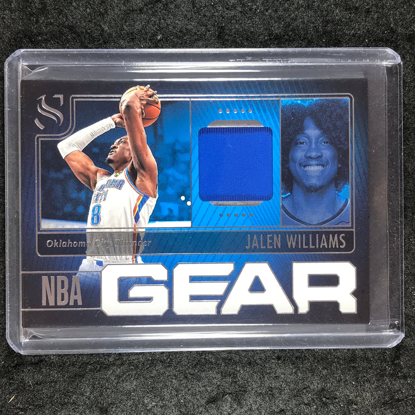 2024-25 Silhouette JALEN WILLIAMS NBA Gear Jersey Relic #JWI