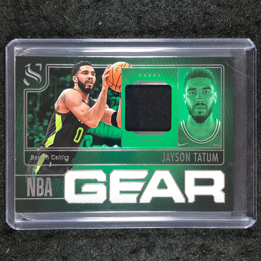 2024-25 Silhouette JAYSON TATUM NBA Gear Jersey Relic #TAT