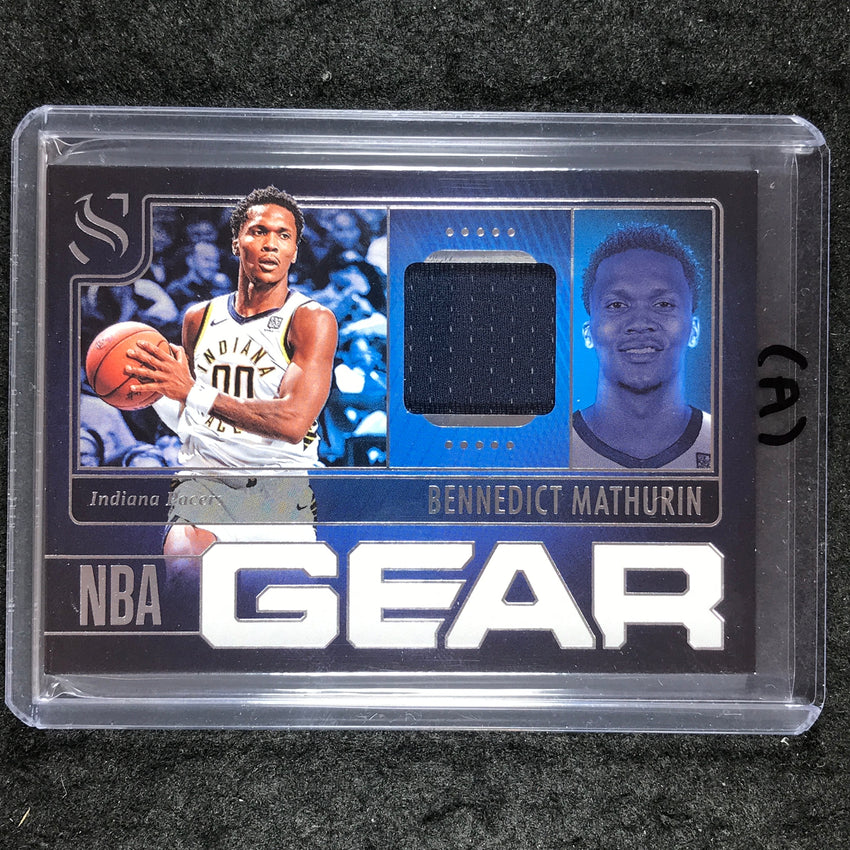 2024-25 Silhouette BENNEDICT MATHURIN NBA Gear Jersey Relic #BMI (A)