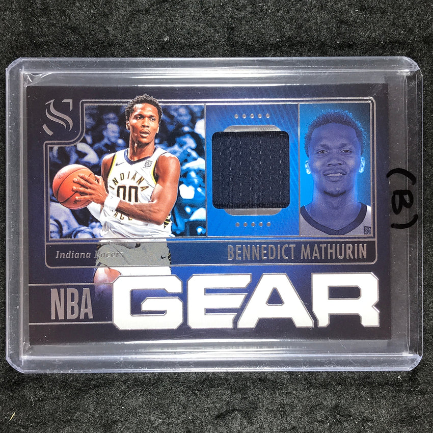 2024-25 Silhouette BENNEDICT MATHURIN NBA Gear Jersey Relic #BMI (B)
