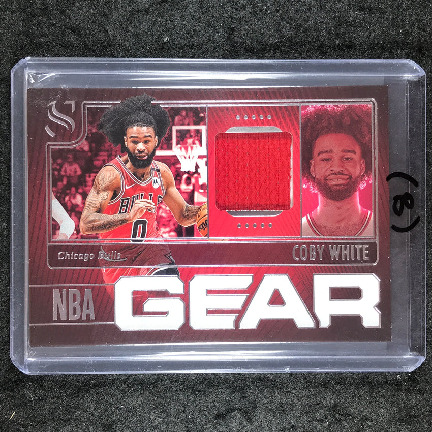 2024-25 Silhouette COBY WHITE NBA Gear Jersey Relic #CWH (B)