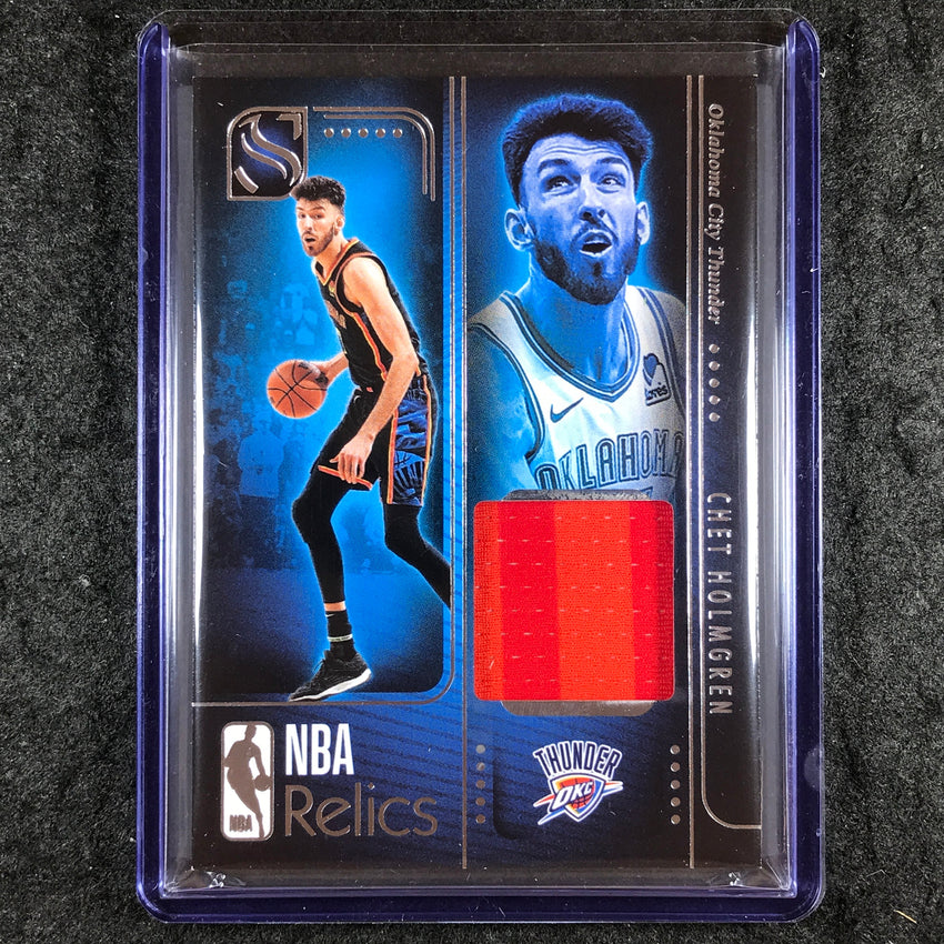 2024-25 Silhouette CHET HOLMGREN NBA Relics Jersey #CHG