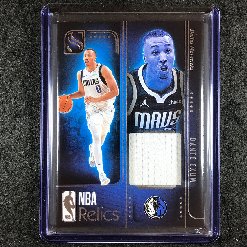 2024-25 Silhouette DANTE EXUM NBA Relics Jersey #EXU