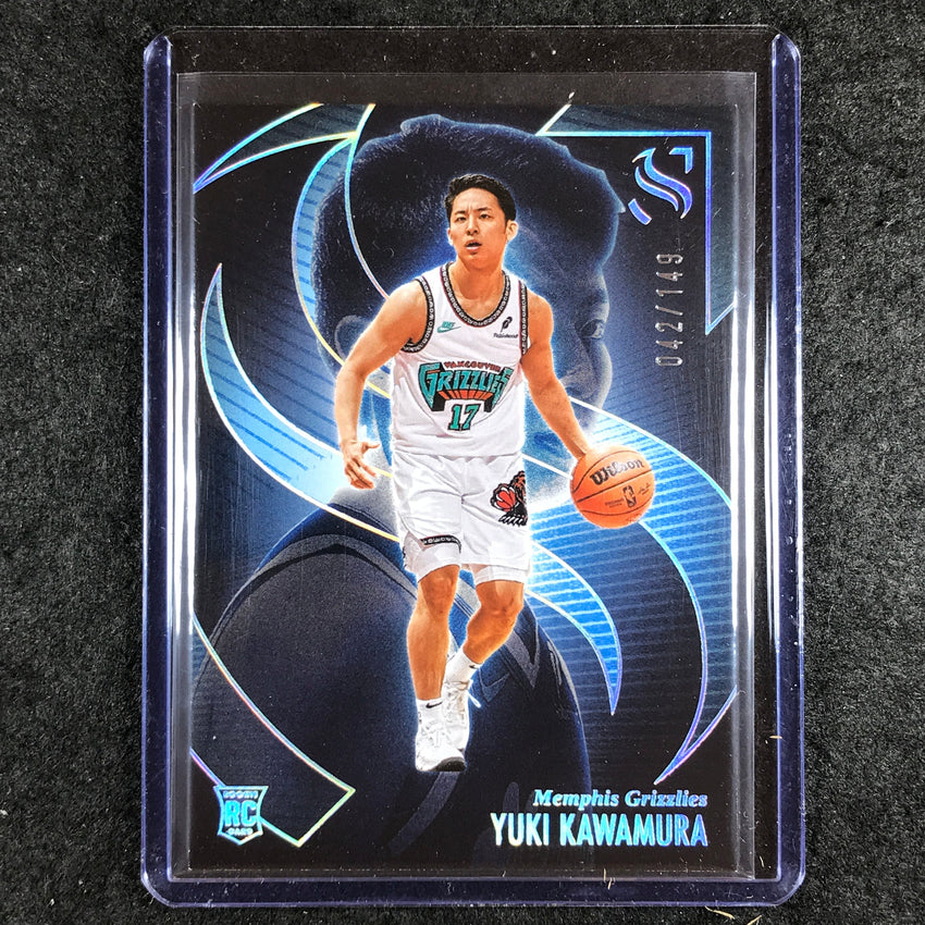 2024-25 Silhouette YUKI KAWAMURA Rookie Base Holo Silver 42/149 #95