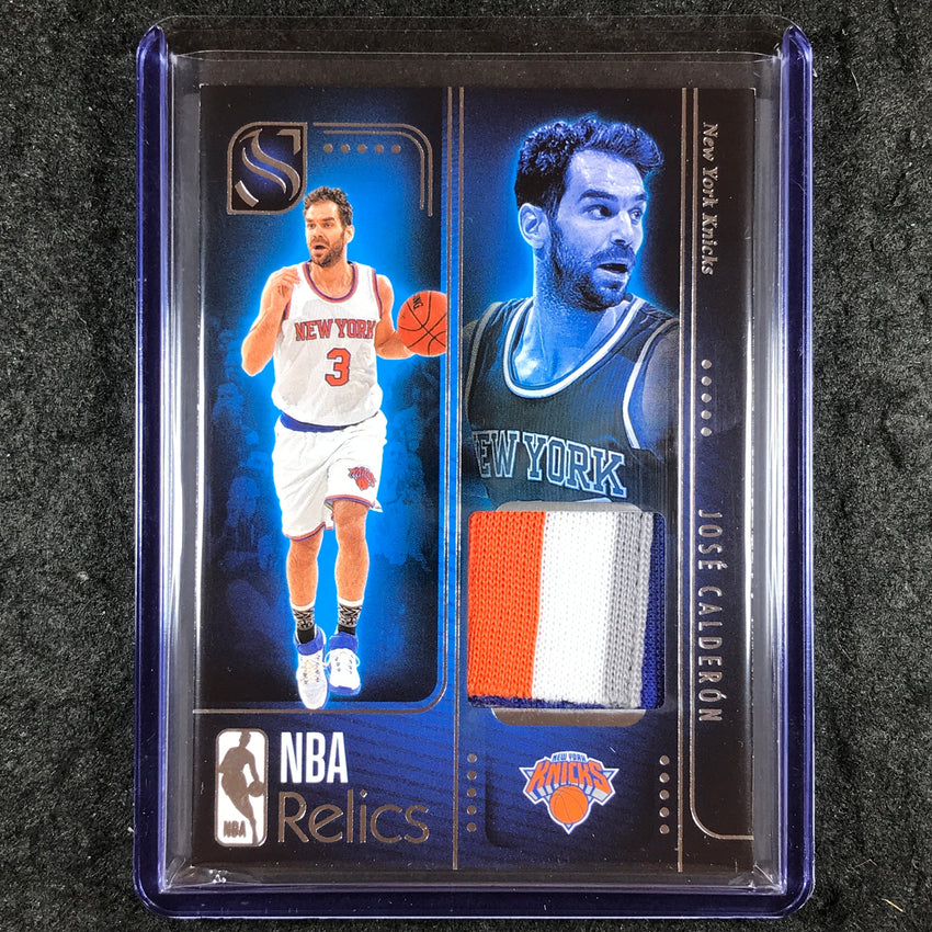 2024-25 Silhouette JOSE CALDERON NBA Relics Jersey #JJC