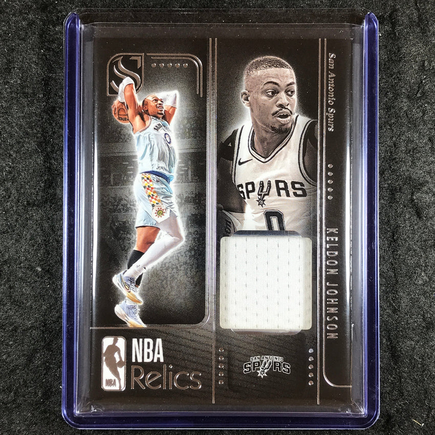 2024-25 Silhouette KELDON JOHNSON NBA Relics Jersey #KJS