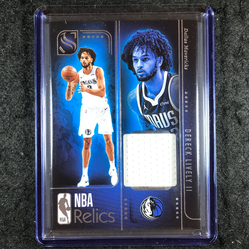 2024-25 Silhouette DERECK LIVELY II NBA Relics Jersey #LIV