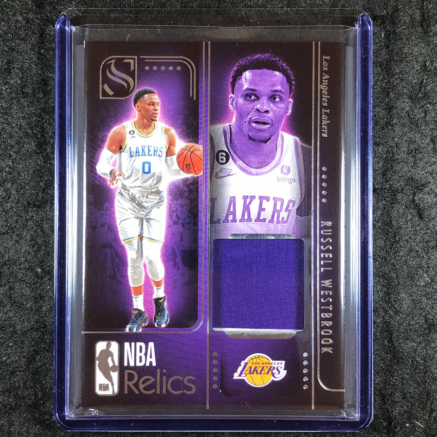2024-25 Silhouette RUSSELL WESTBROOK NBA Relics Jersey #RUS