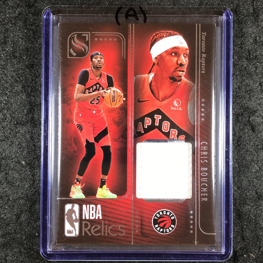 2024-25 Silhouette CHRIS BOUCHER NBA Relics Jersey #BCH (A)