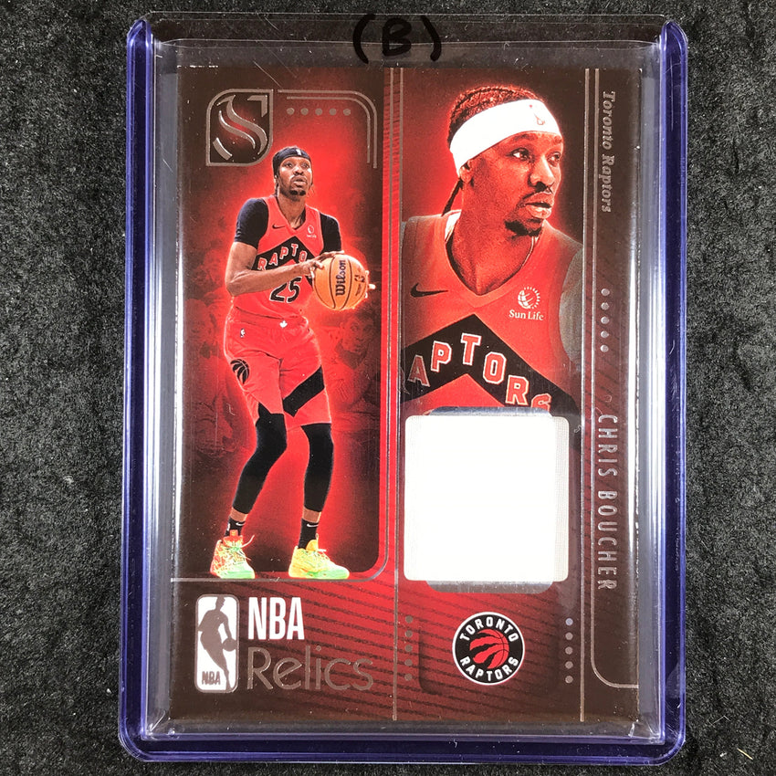 2024-25 Silhouette CHRIS BOUCHER NBA Relics Jersey #BCH (B)