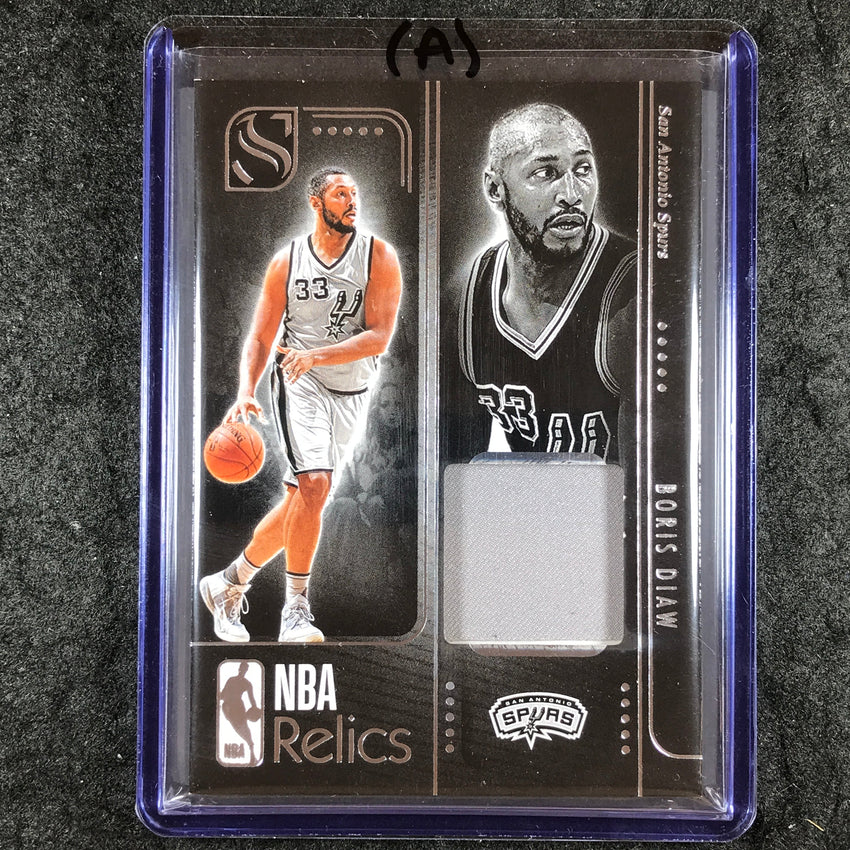 2024-25 Silhouette BORIS DIAW NBA Relics Jersey #DAW (A)