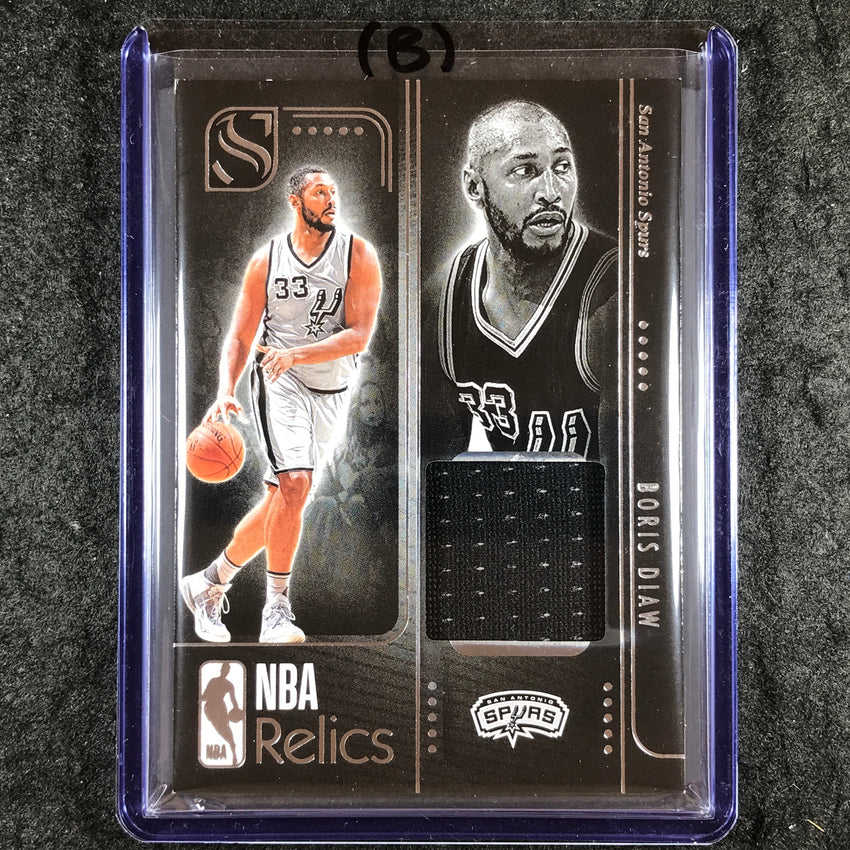 2024-25 Silhouette BORIS DIAW NBA Relics Jersey #DAW (B)